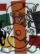 Fernard Leger Woman and Flower oil painting picture wholesale